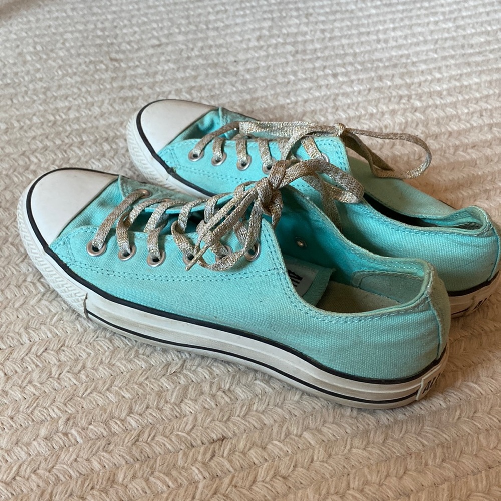Teal Converse